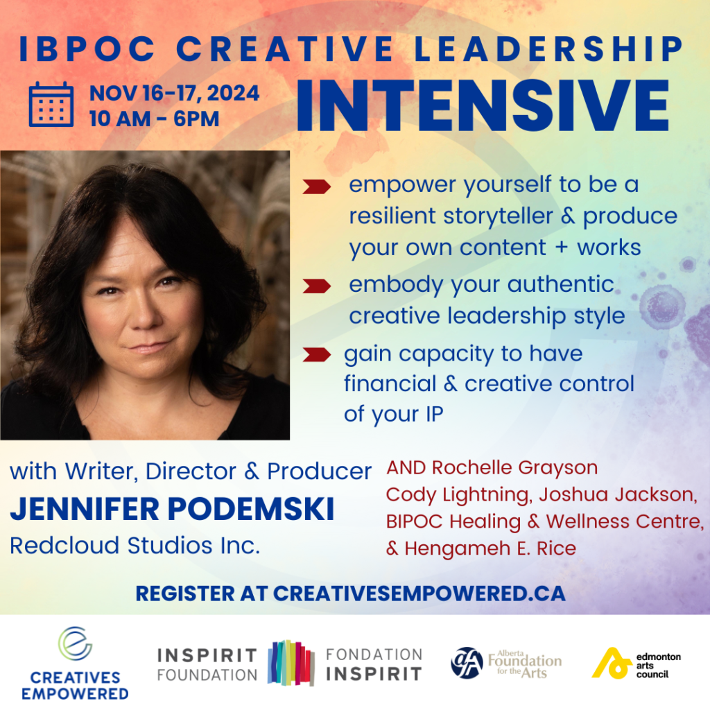 IBPOC Creative Leadership Intensive for Content Creators, Creatives & Artists